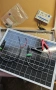 25W 12V монокристален соларен панел комплект с регулируем монтаж и контролер за зареждане, снимка 2