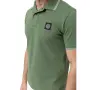 Мъжка тениска с яка Stone Island | S размер, снимка 1