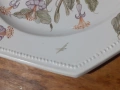 Колекционерска чиния плато порцелан подпис маркировка, снимка 4
