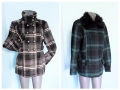 Два броя / Марково палто в каре "Hydraulic the blue jean standard" и "Yessica  , снимка 1
