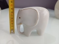 Стар порцеланов слон, снимка 3