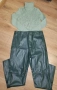 Кожен панталон и поло ZARA , снимка 1