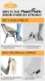 Олекотен Сгъваем стол за къмпинг и преходи PeakPath Moon Chair, снимка 5