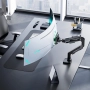 ARES WING газово пружинно рамо за ултраширок монитор плосък/извит 57", снимка 8