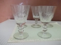 Лот от 5 бр. кристални чаши, снимка 2