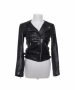 Massimo Dutti кожено яке XS, снимка 1