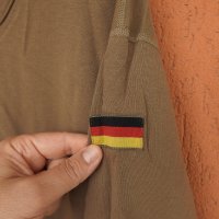 Бундесвер германска армия кафява тактическа тениска (XL), снимка 3 - Тениски - 40445263