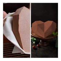 3152 силиконов молд форма за кекс, торта, снимка 2 - Форми - 34237962