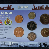 Комплектен сет - Великобритания 2005-2006 , 7 монети , снимка 1 - Нумизматика и бонистика - 44536171