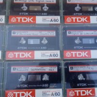 TDK A 60 Аудио касети, снимка 9 - Аудио касети - 35747687