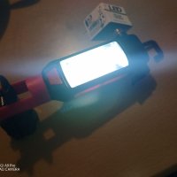 Работна лампа ЛЕД фенер 5 в 1, снимка 13 - Къмпинг осветление - 40339493