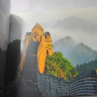 Луксозна книга/албум за Великата китайска стена Picturesque Jinshanling Great Wall, нов, ВИП подарък, снимка 7 - Други - 36078285