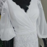 сватбена булчинска рокля подходяща и за бременни, снимка 6 - Сватбени рокли - 39832194