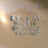 Чаша,халба Sheffield England,никелово сребро. , снимка 7 - Антикварни и старинни предмети - 41694874