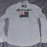 Риза с дълъг ръкав Аэронавтика. Нова Зеландия, снимка 2 - Ризи - 44642827