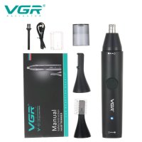VGR V-613 2 в 1 Водоустойчив тример за нос, уши и оформяне, снимка 5 - Тримери - 40779287