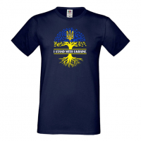 Мъжка тениска I STAND WITH UKRAINE, снимка 7 - Тениски - 36123794
