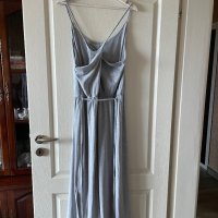 Нова спортно елегантна сива еластична рокля трико за маратонки и сникърси , снимка 6 - Рокли - 41352038