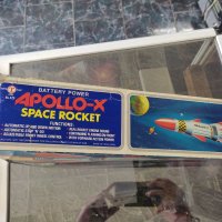 Стара играчка ракета apollo-x space rocket, снимка 13 - Колекции - 40279535