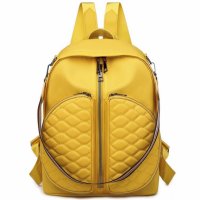 Дамска чанта - раница Yellow Ladybug , снимка 2 - Раници - 39218613