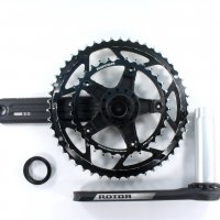 Rotor 3D+ 50/34 2x11/10/9 BB30 курбели за шосеен велосипед, снимка 3 - Части за велосипеди - 38887291