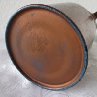 Стар метален съд, желязо, гюм с капак, снимка 12 - Антикварни и старинни предмети - 41964995