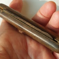 стара сгъваема ножка с дървена дръжка - 3 бр. нож ножче ножове, снимка 12 - Антикварни и старинни предмети - 44355171