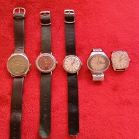 Лот руски часовници работещи, снимка 1 - Колекции - 35442878