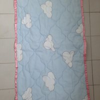 Мека подложка за повиване и олекотена завивка за бебе, снимка 3 - Спално бельо и завивки - 41166011