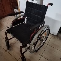 Сгъваема инвалидна рингова количка за оперирани, възрастни, трудно подвижни хора. , снимка 1 - Инвалидни колички - 42386459