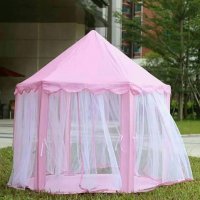 Забавна,Приказна детска палатка с перденца за принцове 👑 и принцеси👸 за щури игри, снимка 4 - Мебели за детската стая - 30699347