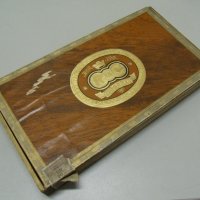 № 6752 стара дървена кутия   - размер 25 / 13 / 3,5 см , снимка 6 - Други ценни предмети - 39308214