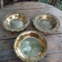 Месингови чинии, снимка 1 - Антикварни и старинни предмети - 41768296