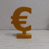 Сувенир "Евро" + подарък , снимка 3 - Статуетки - 41313323