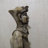 Старинна статуя на древноегипетския  бог  Мин - Бога на плодородието, еротика,фалос, полов член 18 +, снимка 7 - Антикварни и старинни предмети - 41947751