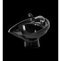 Керамична мивка за измивна фризьроска колона Poseidon - бяла / черна, снимка 2 - Друго оборудване - 39835397