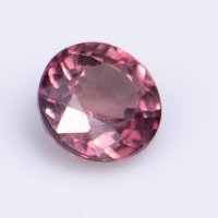 Розов сапфир 0.25ct 3.2mm кръгла шлифовка нагряван №7, снимка 1 - Други - 41125509