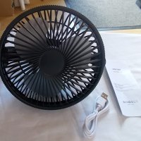 Нов портативен настолен вентилатор за охлаждане USB за бюро Безшумен, снимка 8 - Други стоки за дома - 40835399