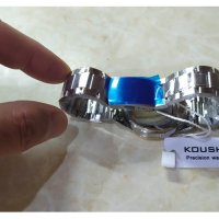 Часовник KOUSHI Precision water - Ново / безплатна доставка / унисекс/, снимка 8 - Мъжки - 41041199