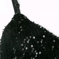 ЛИКВИДАЦИЯ! Дълга черна бална рокля с пайети Avin Alessa Cliche Nikole Collection , снимка 10 - Рокли - 37954445