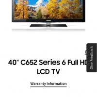  TV Samsung  40", снимка 12 - Телевизори - 39763417