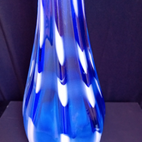 Огромна стъклена ваза, снимка 4 - Вази - 44698730