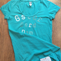 g-star britt r t wmn cap sl - страхотна дамска тениска, снимка 6 - Тениски - 36198896