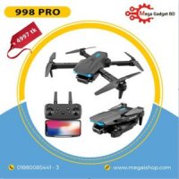 Нови Промо Сгъваем DRON 998 Pro с HD камера, WIFI и приложение за телефона, снимка 2 - Дронове и аксесоари - 39905167