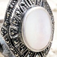 Сребърен пръстен , снимка 3 - Пръстени - 42379932