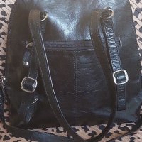 Дамска чанта-раница The Monte естествена кожа , снимка 2 - Раници - 38965560