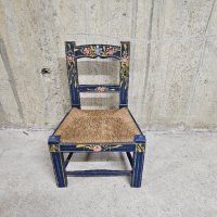 Малко столче в ретро стил, снимка 3 - Столове - 40357326