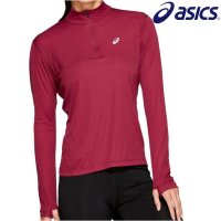Asics Silver LS 1/2 Zip Top - страхотна дамска блуза КАТО НОВА, снимка 1 - Блузи с дълъг ръкав и пуловери - 41104630