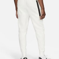 Мъжко долнище Nike Tech Fleece  Cuffed White Heather Grey Black - размер L, снимка 6 - Спортни дрехи, екипи - 42721079