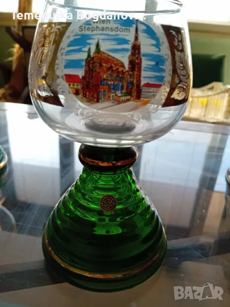 Музикална кристална чаша, снимка 1